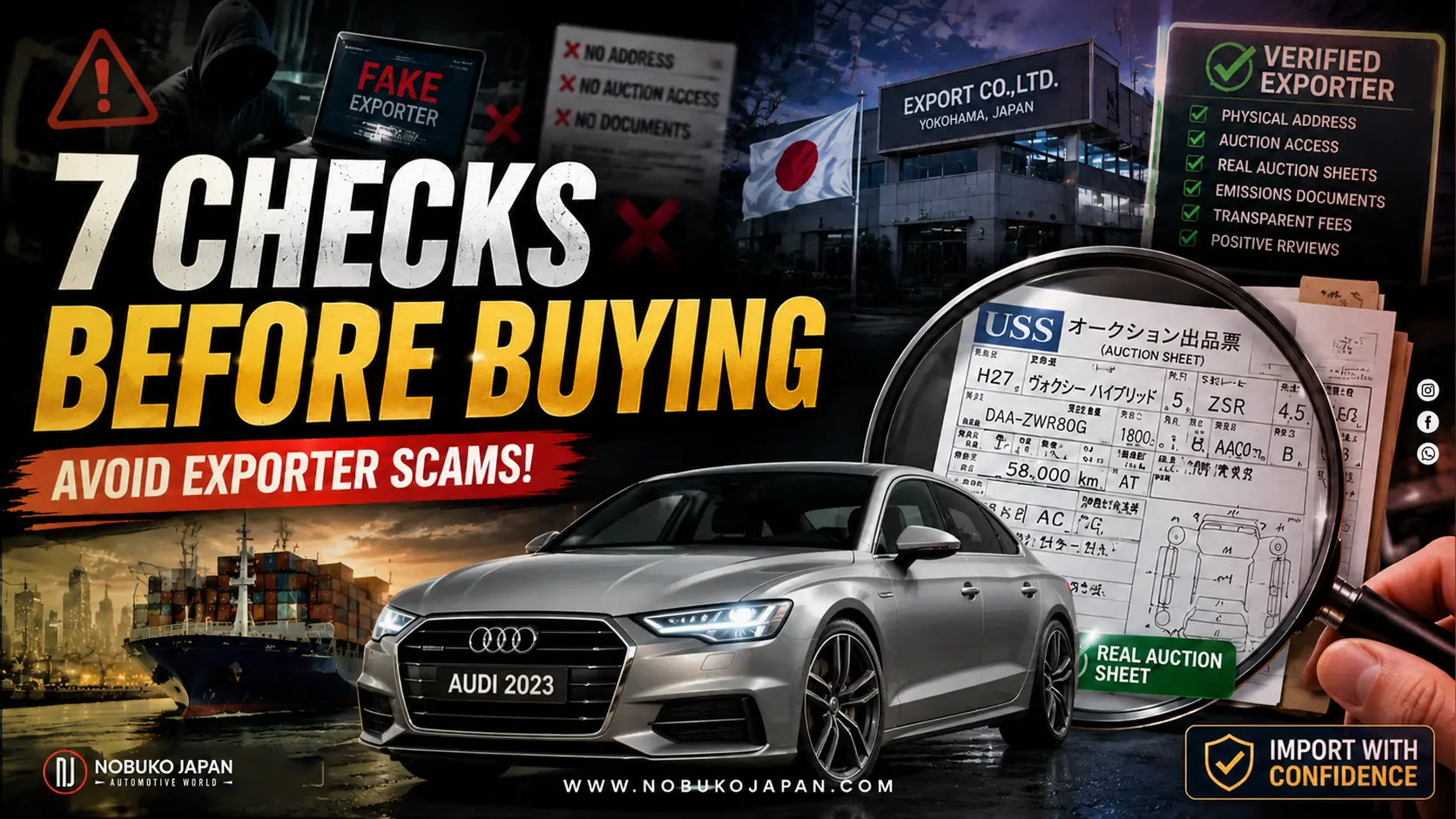 How to Verify a Japanese Car Exporter Before Buying